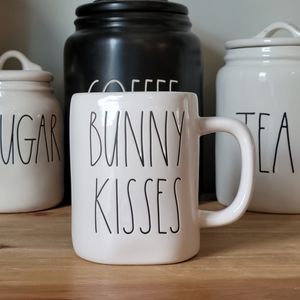 Rae Dunn Double Sided Bunny Kiss Mug